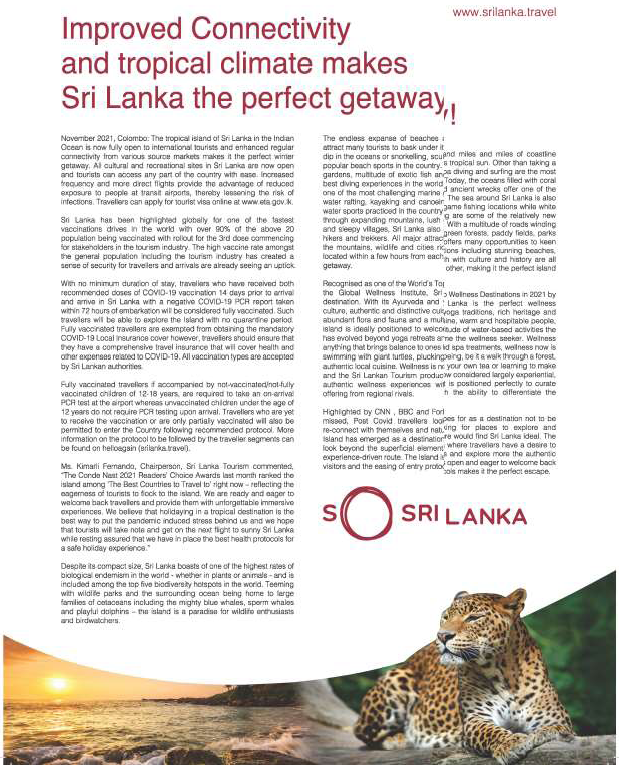 Sri Lanka showcases its innovative & value-added food & beverage